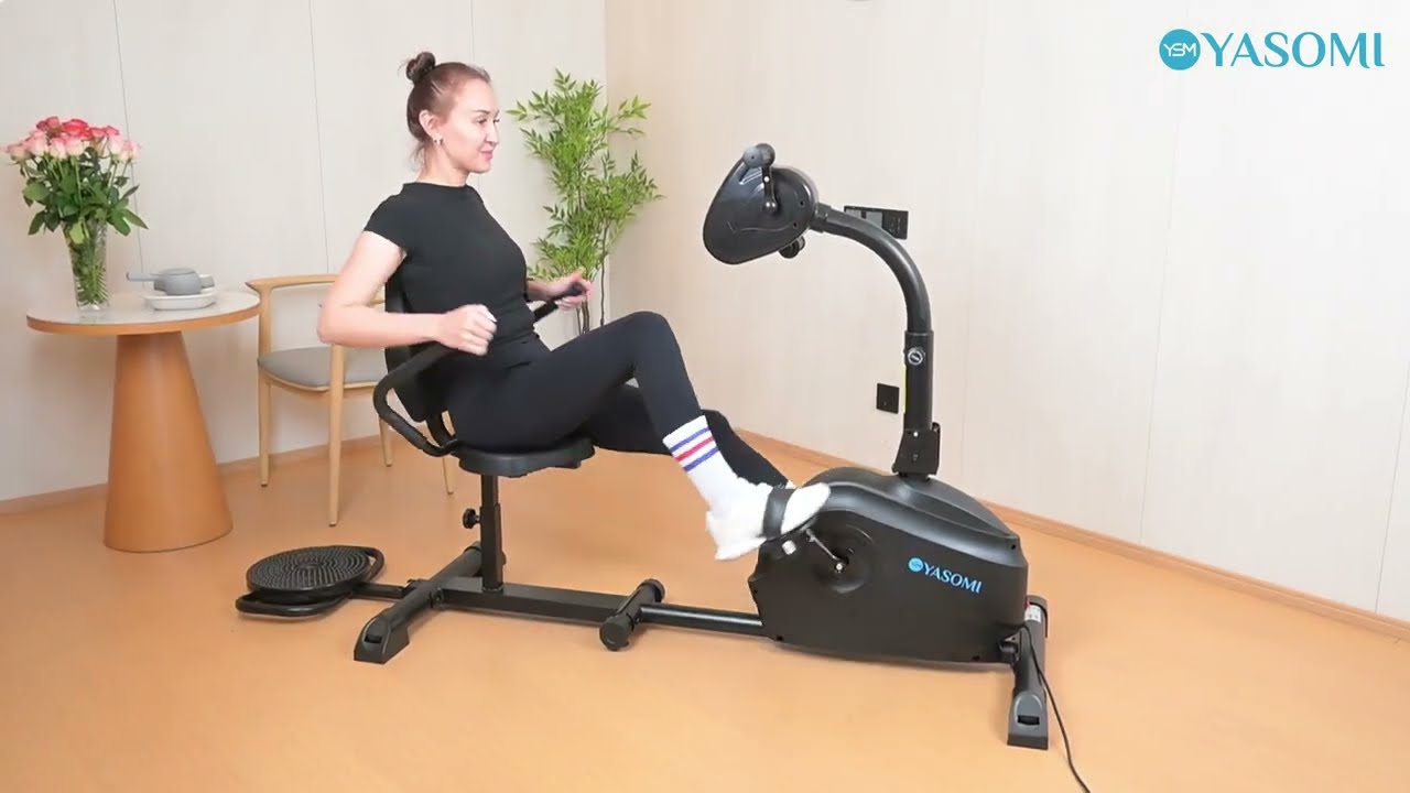 Yasomi HSM-80CE Magnetyczny rower treningowy leżący