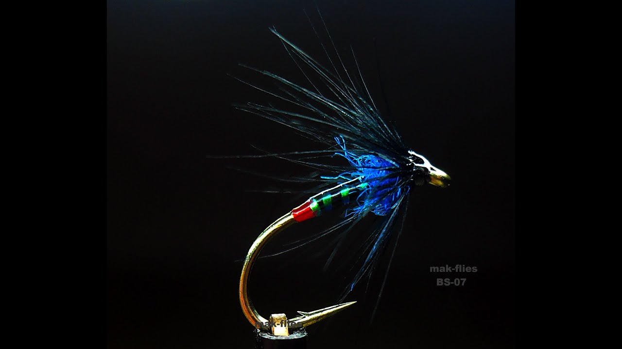 Fly Tying Hot-Spot UV Spider Wet Fly by Mak