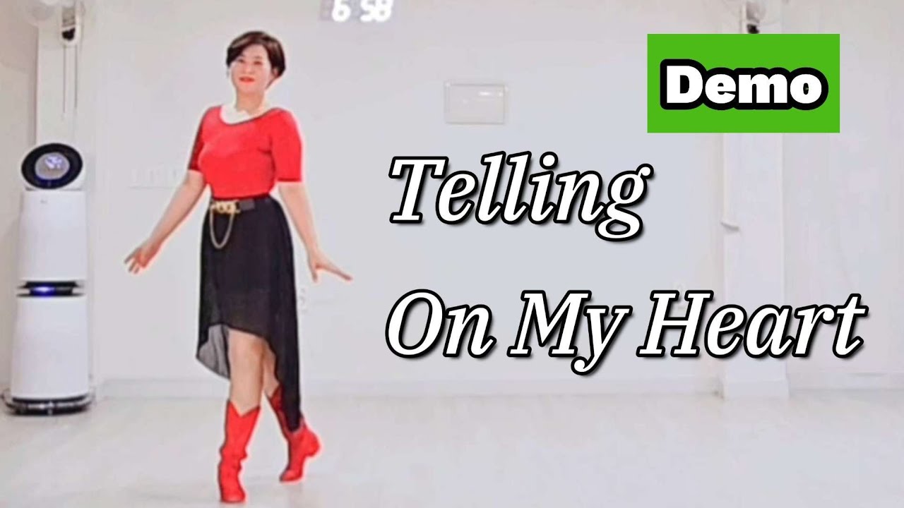 ✨Telling On My Heart linedance#Intermediate#최윤선라인댄스