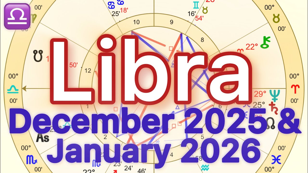 Libra December 2025 & January 2026 Astrology Report