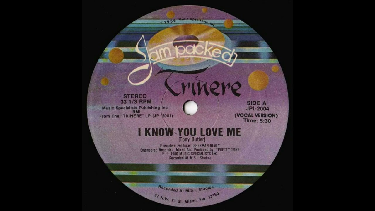 Trinere - I Know You Love Me (Vocal)