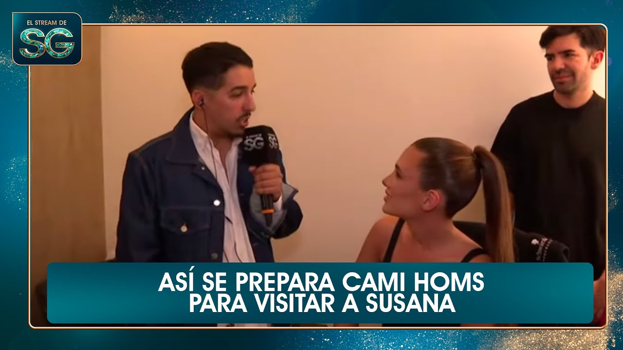 ¿Cómo se prepara Cami Homs y su pareja para visitar a #SusanaGimenez?