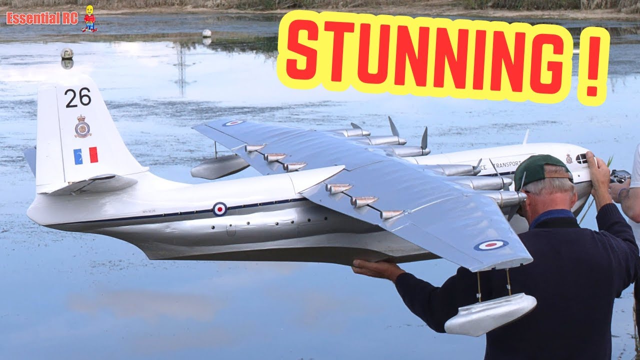STUNNING ! Saunders-Roe SR.45 Princess Flying Boat | Flown by Mike Roach