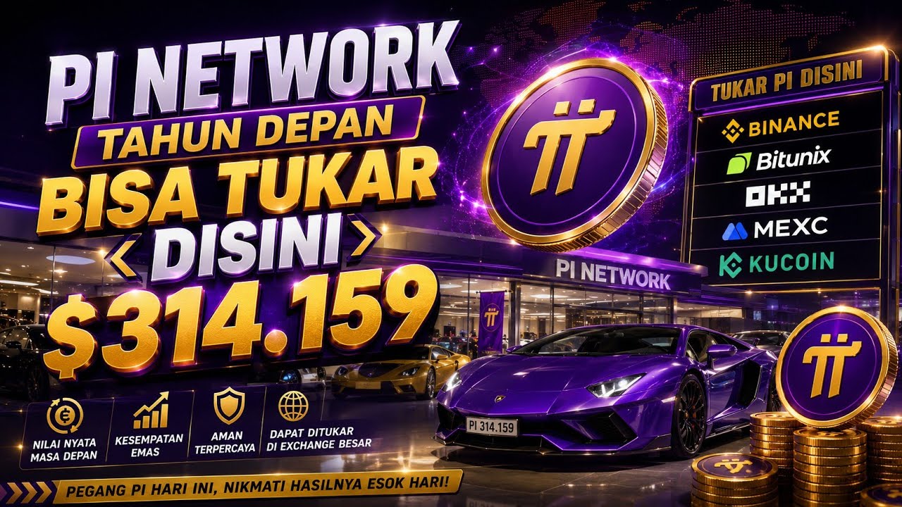 SEMUA BISA TUKAR $314.159 DI SINI PI NETWORK TERBARU