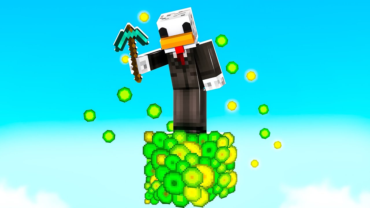 SOPRAVVIVO SOPRA UN SOLO BLOCCO DI XP - Minecraft ITA