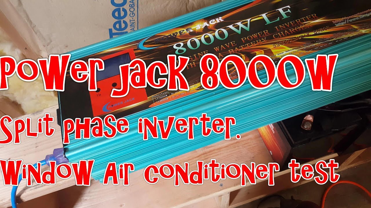 Инвертор Power Jack 8KW LF не может запустить все