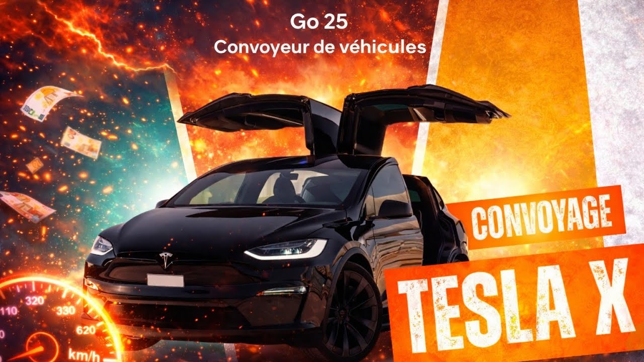 Convoyage Auto Tesla Model X 🔥