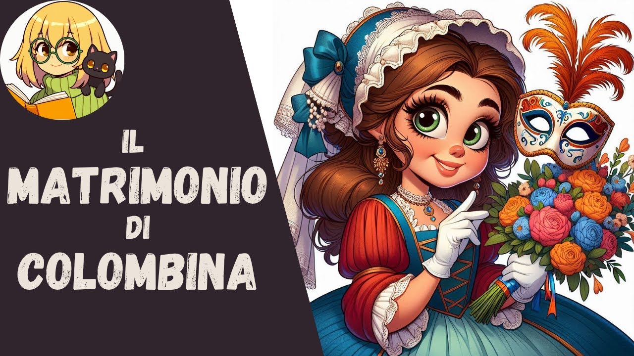 IL MATRIMONIO DI COLOMBINA, fiaba di Carnevale dalla collana 