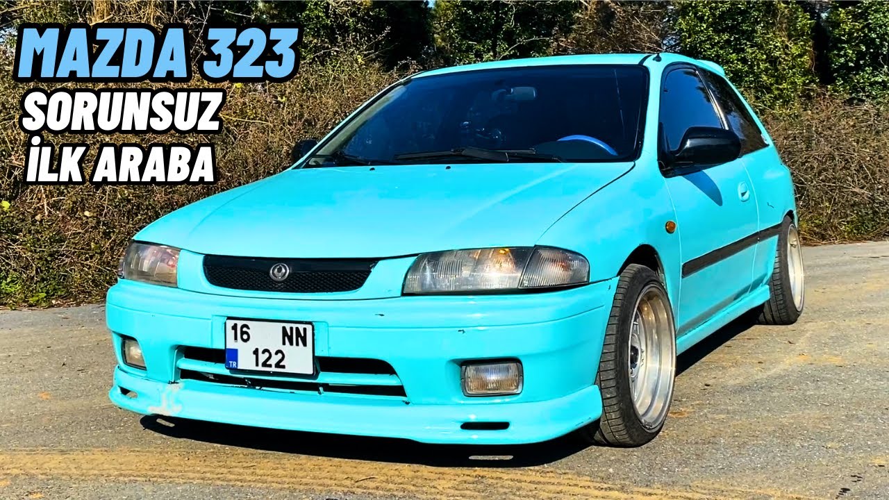EN UCUZ EN SAĞLAM İLK ARABA? MAZDA 323 1.5 PRACTİCA | POV SÜRÜŞ | İNCELEME