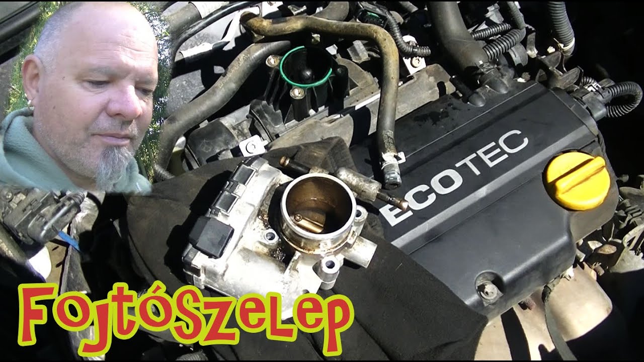 Opel astra - fojtószelep tisztítás,de nem hozott eredményt.