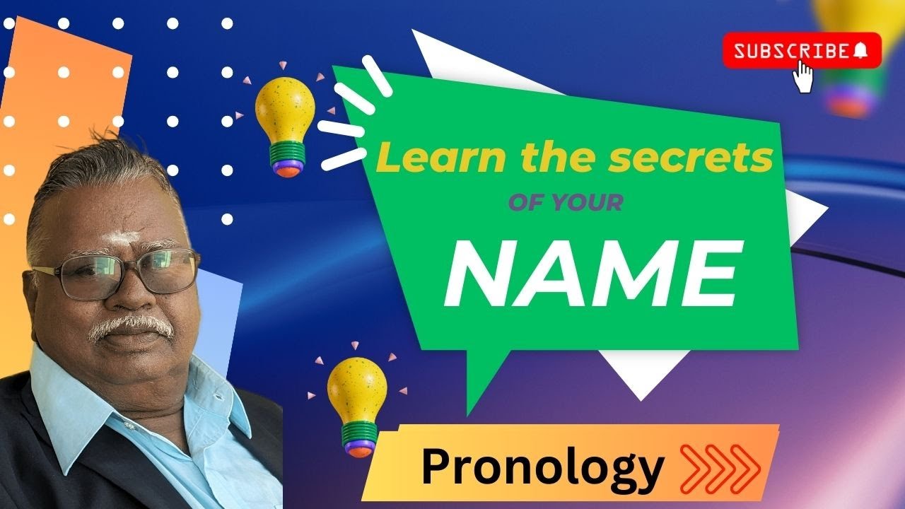 Pronology: Vibrations that can make and break your life - Dr. Alahar Vijay