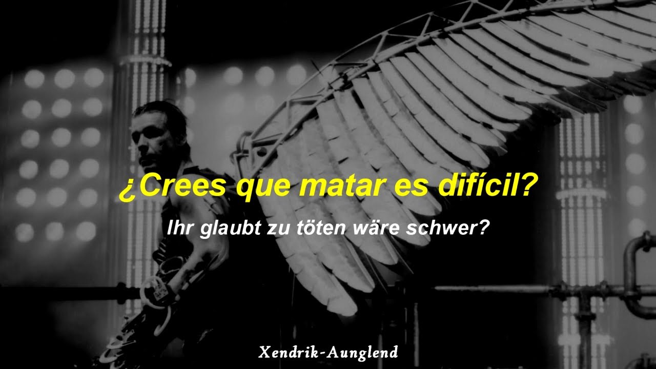 Rammstein - Wollt Ihr das Bett in flammen sehen? ; Español - Alemán | HD