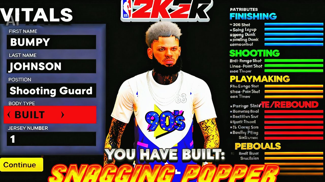 *NEW* BEST POPPER BUILD in NBA 2k26!!! (Gets 99 rebounding)