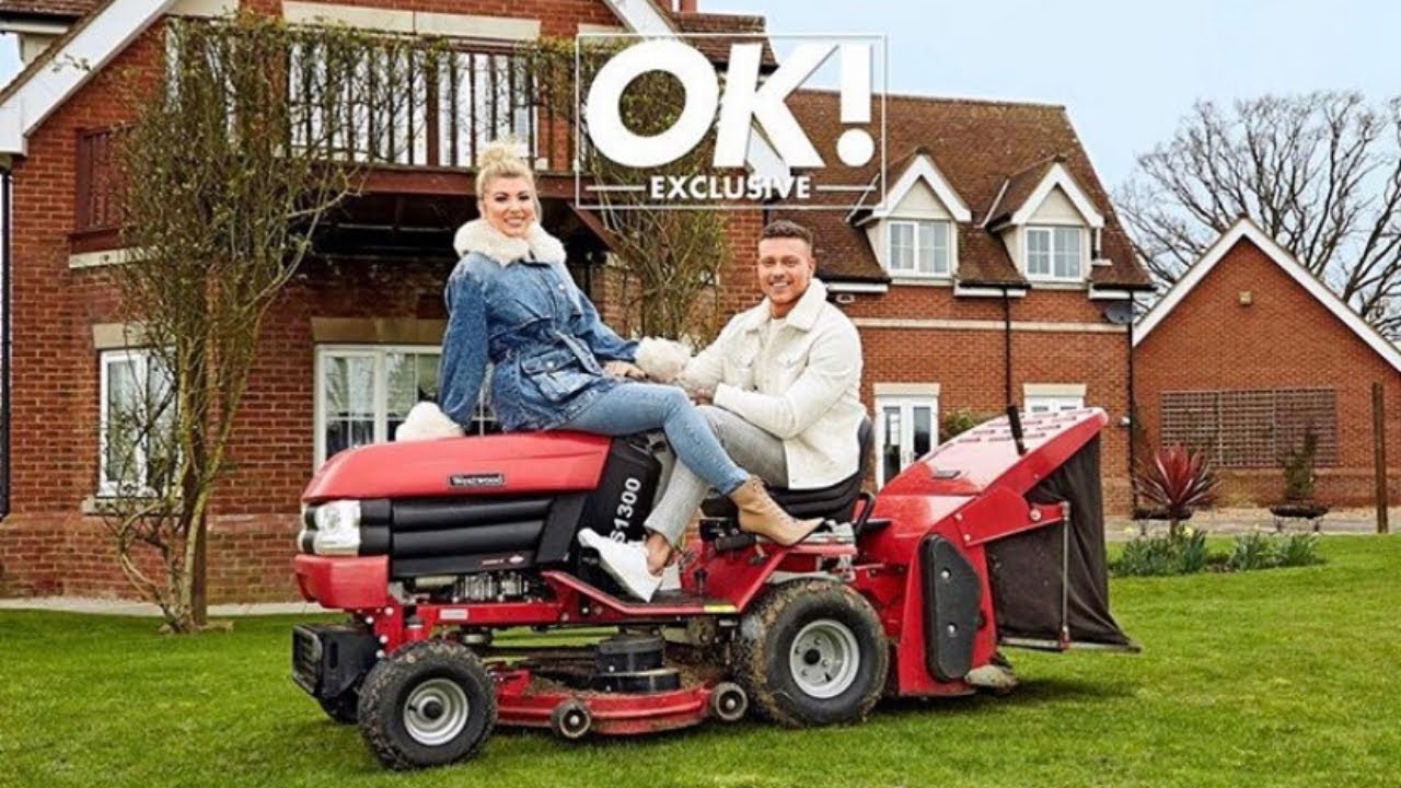 LOVE ISLAND COUPLE ALEX & OLIVIA SHOWS OFF THEIR MULTI MILLION MANSION WITH OK MAGAZINE