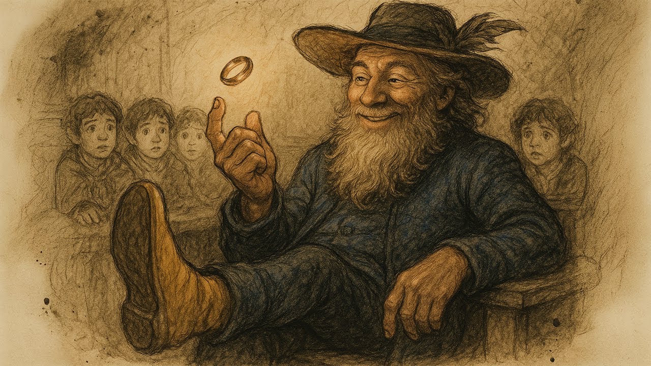 Tom Bombadil - muž, kter&yacute; nechal zmizet Sauronův prsten