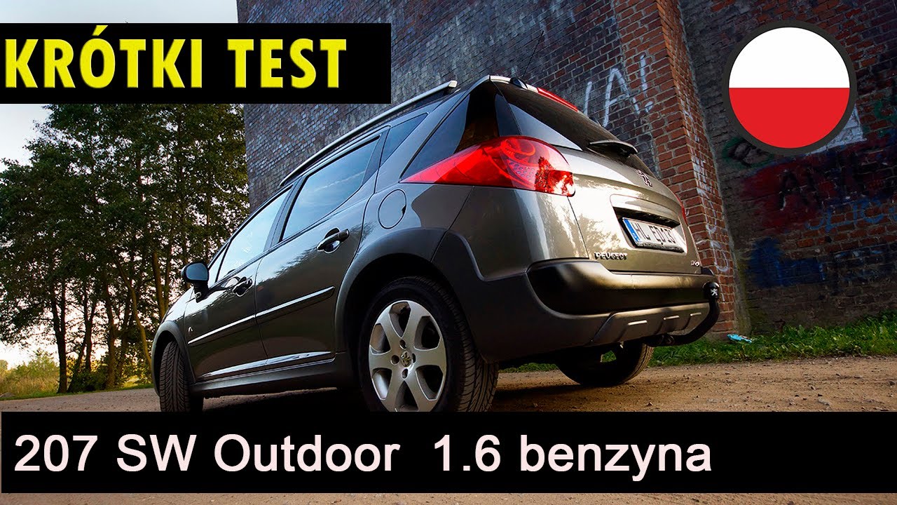 TEST Peugeot 207 SW Outdoor  1.6 benzyna 2008r