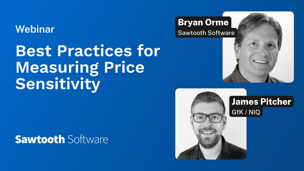 Best Practices for Measuring Price Sensitivity