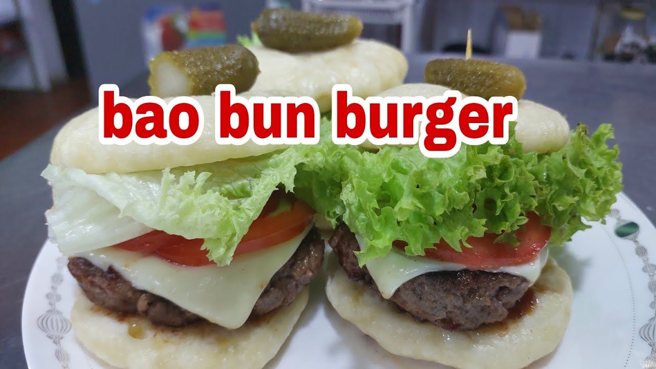 BAO BUN BURGER RECIPE (chef Dan TV)