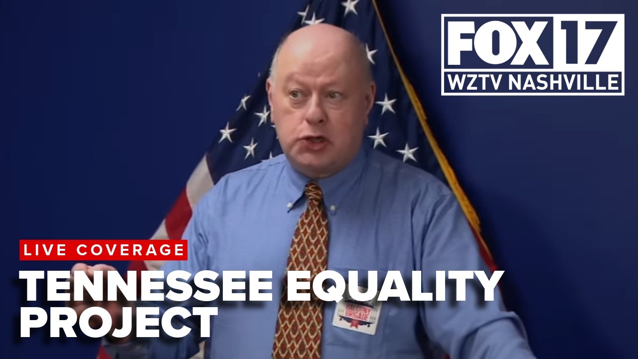 Tennessee Equality Project press conference on bill changing how the state defines adult cabaret