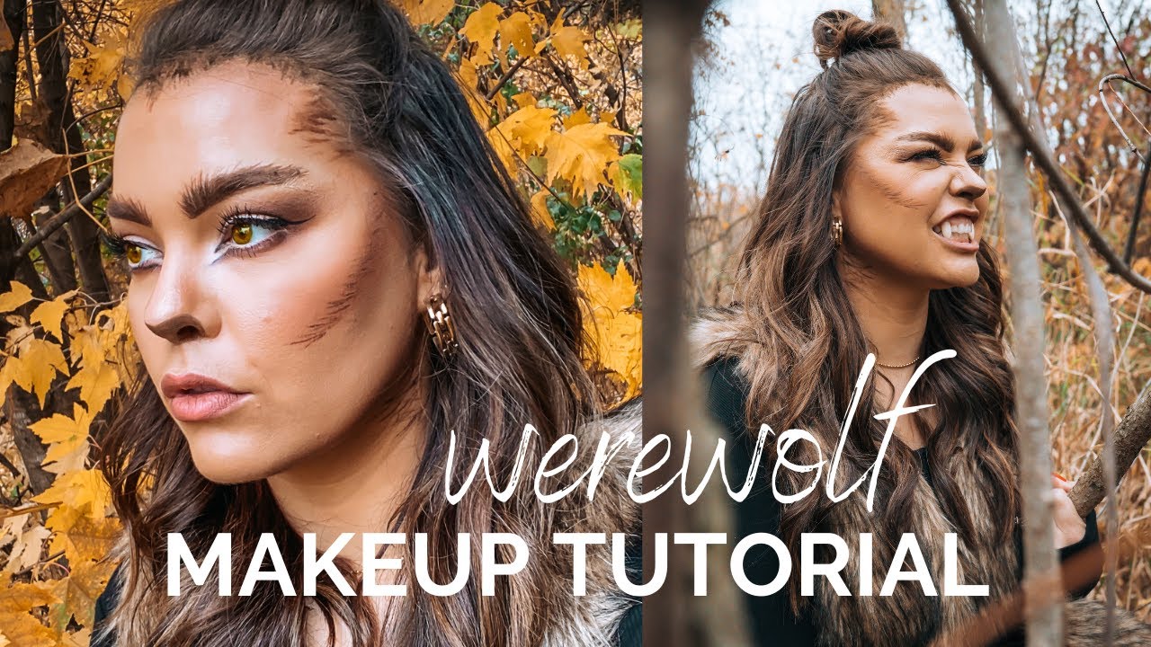 Werewolf Halloween Makeup Tutorial