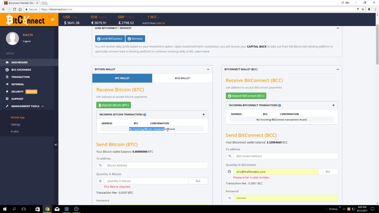BitConnect Easy Step By Step Guide