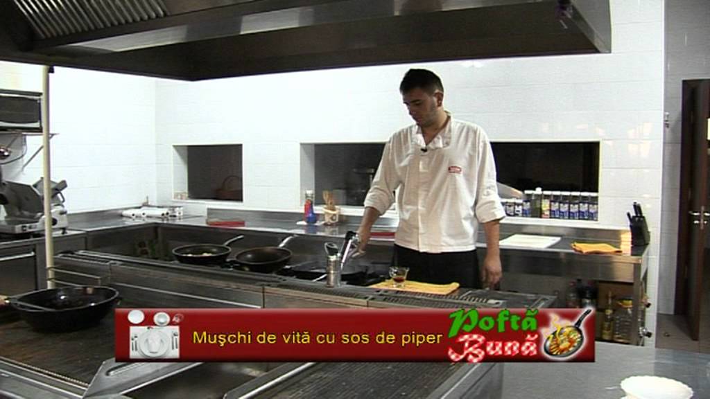 Pofta Buna S01E07 - muschi de vita cu sos de piper si cartofi cu rozmarin
