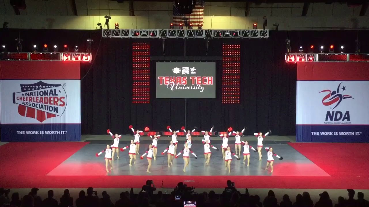 Texas Tech Pom Squad - 2018 NDA D1A Pom National Champions