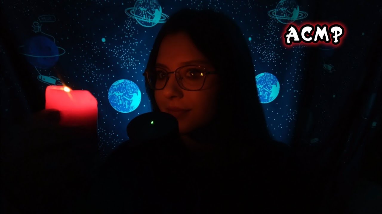 АСМР в темноте (паутинка, близкий шепот) 🕯️💤