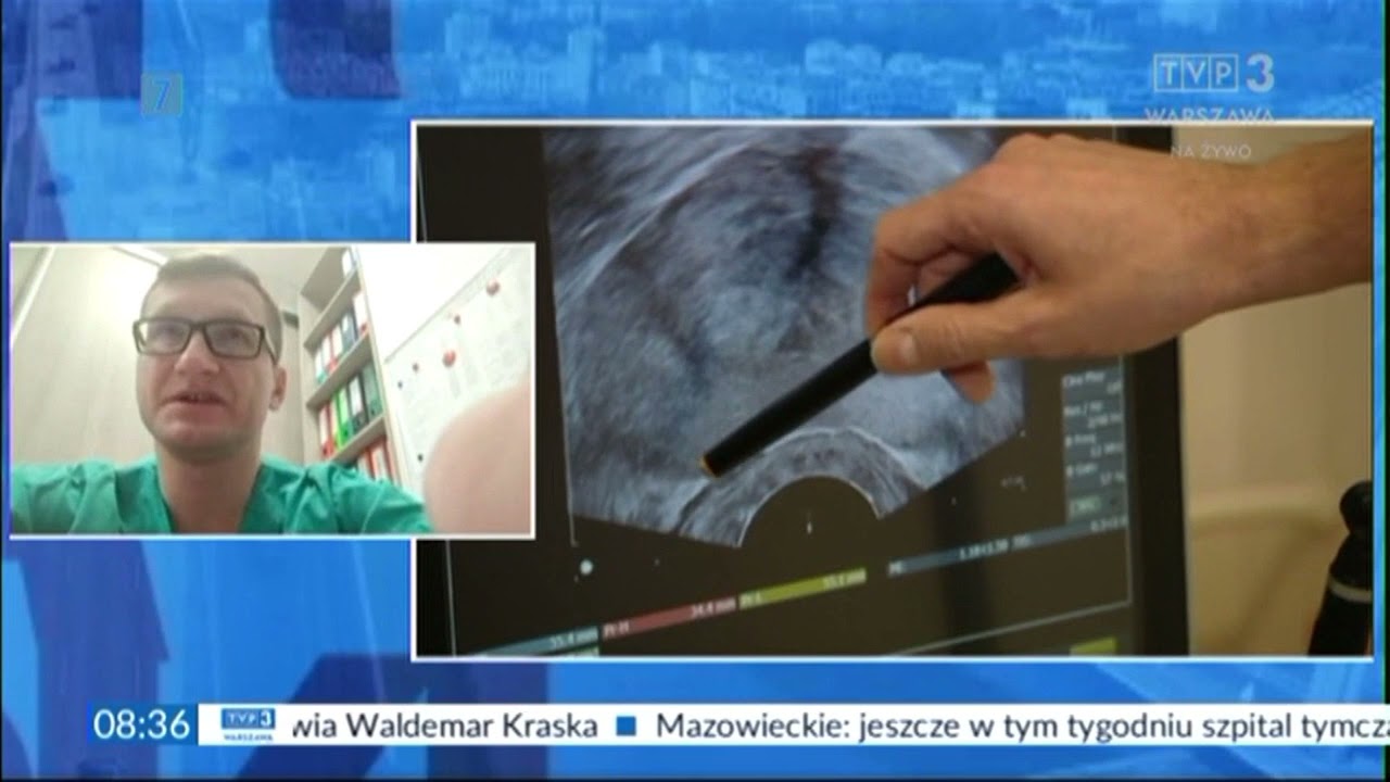 dr Michał Małek w TVP3