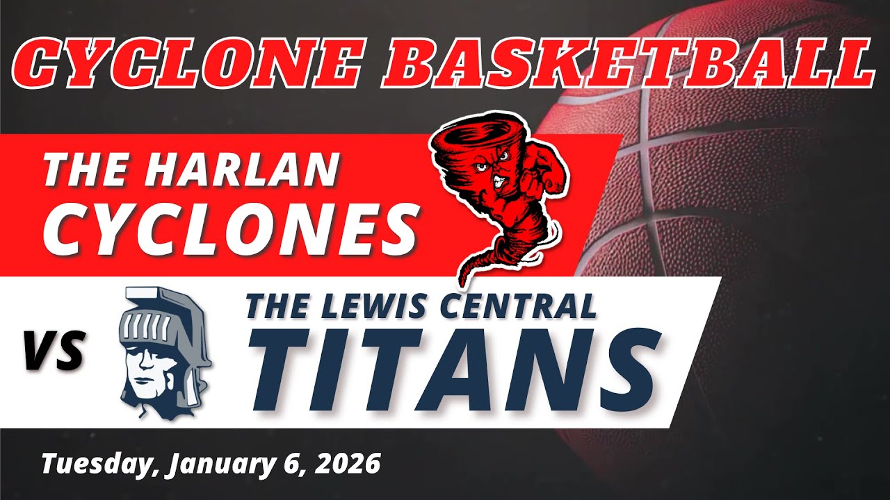 HCHS Girls Basketball - Harlan vs Lewis Central - 1/6/26