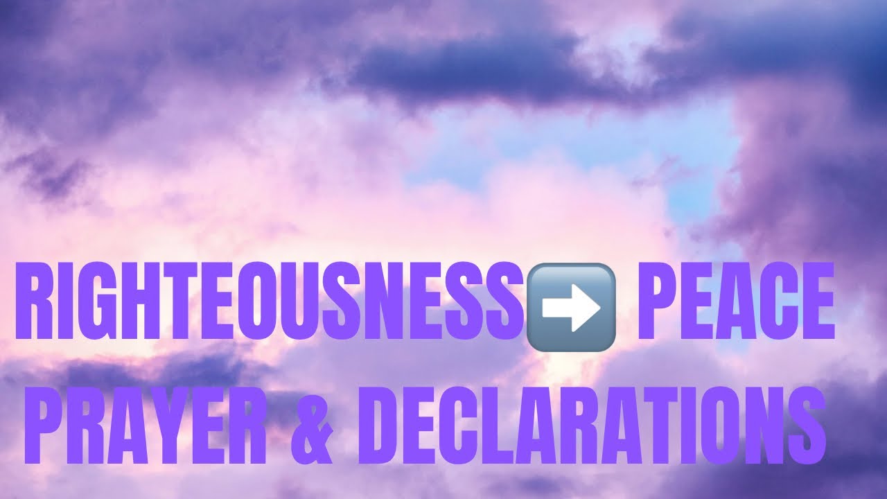 Prayer & Declarations