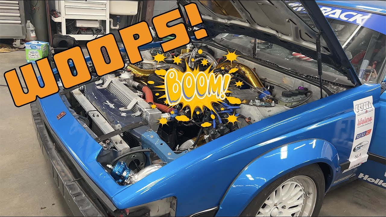 I turbocharged my Supra race car... and immediately blew it up.