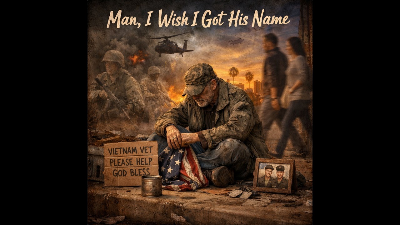 Man I Wish I Got His Name (Lyric) - MandLmusiccreations #countrymusic #veterans #ptsd