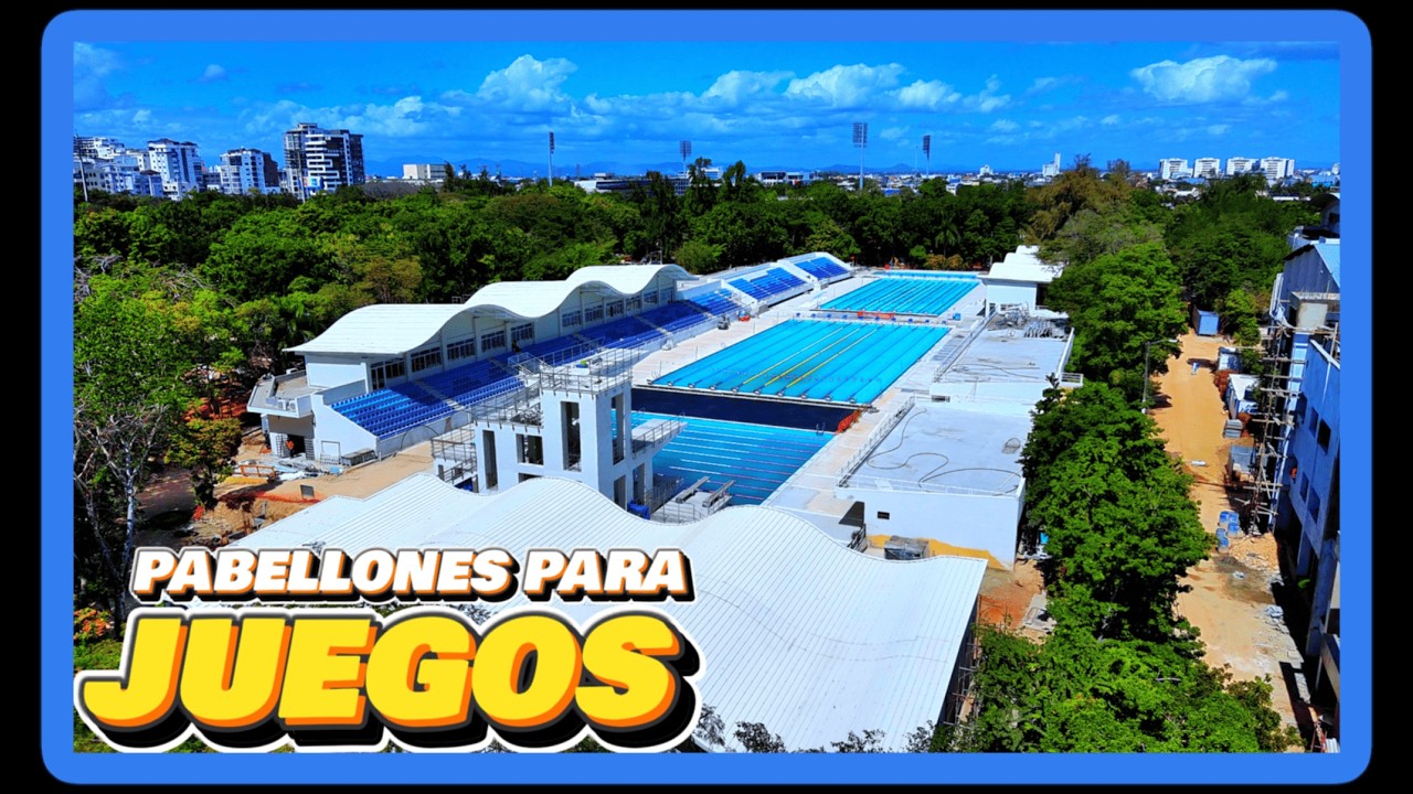 Trabajos Avanzados en los Pabellones Juegos Centroamericanos