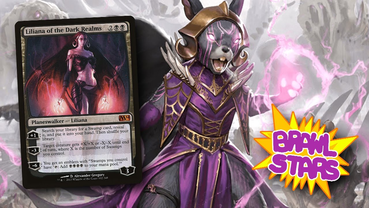 Brawl Stars: Swamped - Liliana of the Dark Realms Historic Brawl