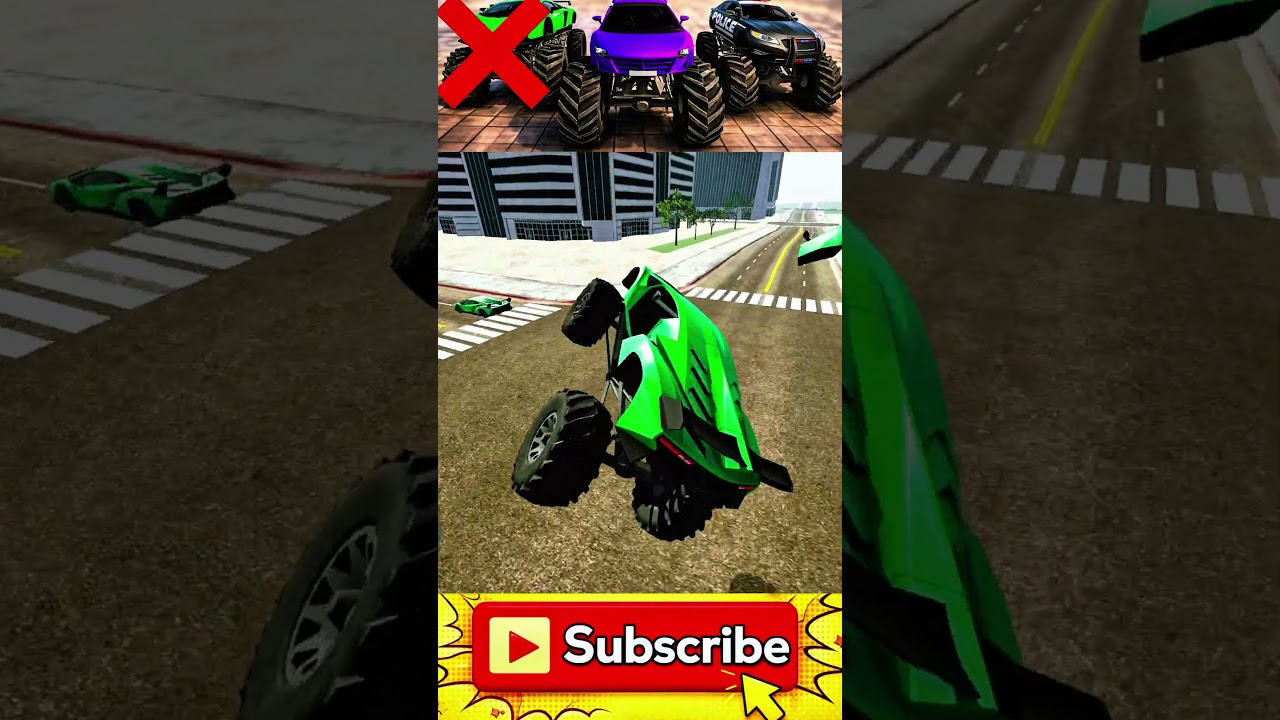 MONSTERS CAR JUMPING CHALLENGE 💥 INDIAN BIKE DRIVING 3D GTA 🔥#shorts#viral#indianbikedriving3d#viral