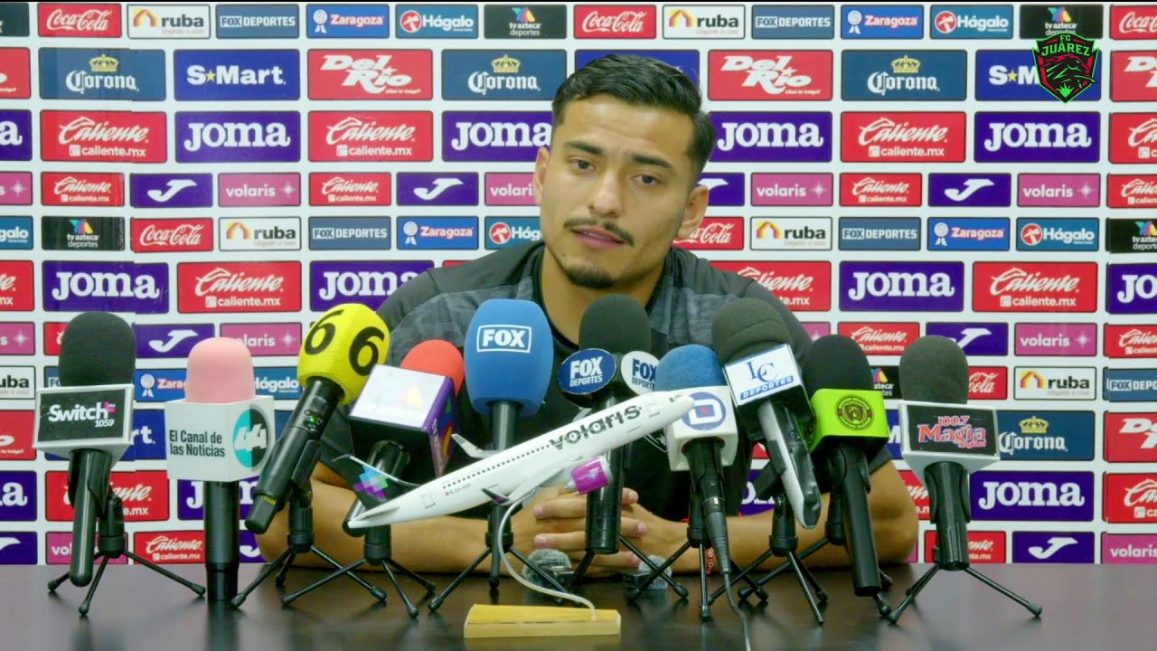 Conferencia de prensa previo partido FC Juárez vs Atlas con Jairo Torres