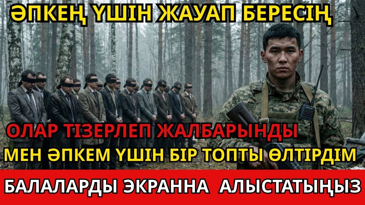 ОЛАР СПЕЦНАЗ САРБАЗЫНЫҢ ӘПКЕСІНЕ ТИДІ! Енді бүкіл банда ҚАНҒА БӨГЕДІ! Аяусыз ЖАЗА!