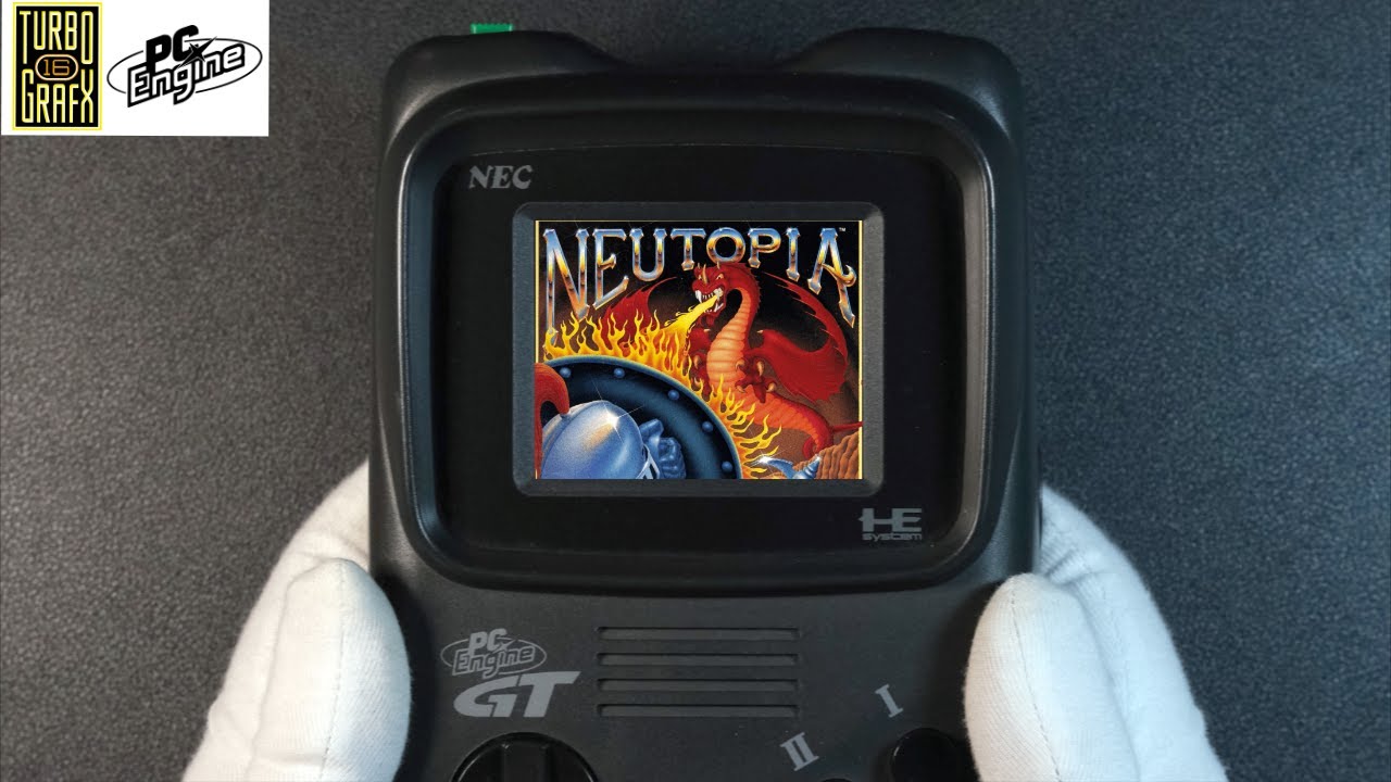 Neutopia NEC PC Engine GT (TurboExpress) Handheld Gameplay