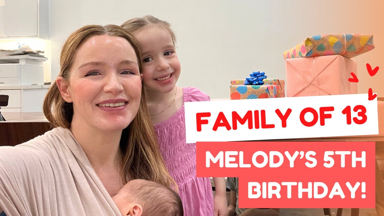 Family of 13 ❤️ Melody's 5th Birthday!
