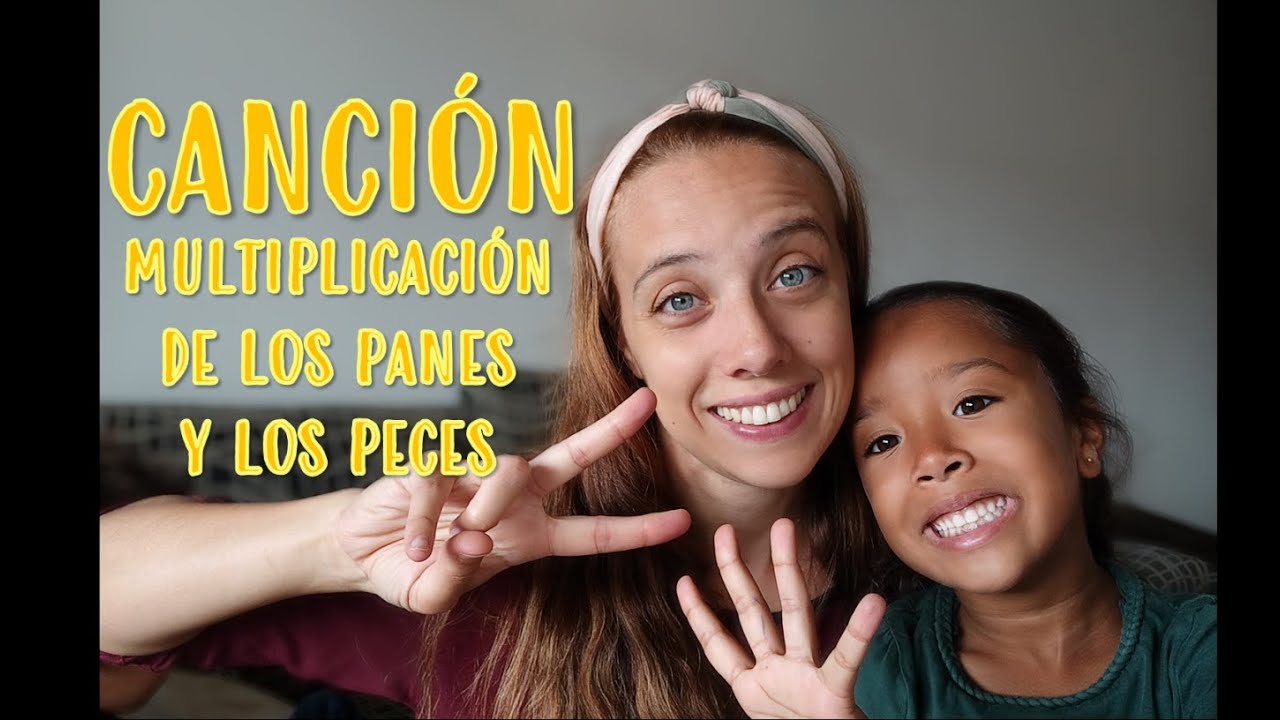 Canción cristiana para niños - Multiplicación de los  panes y dos peces. Alimentación de los 5000