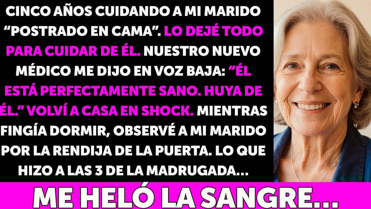 Mi médico reveló que mi esposo simulaba su enfermedad… y lo que descubrí a las 3 de la madrugada