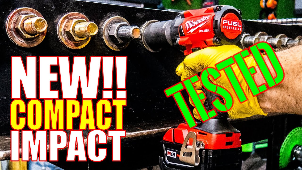 BRAND NEW! Milwaukee Gen 3 M18 Compact Impact Wrench Review [2854 & 2855]