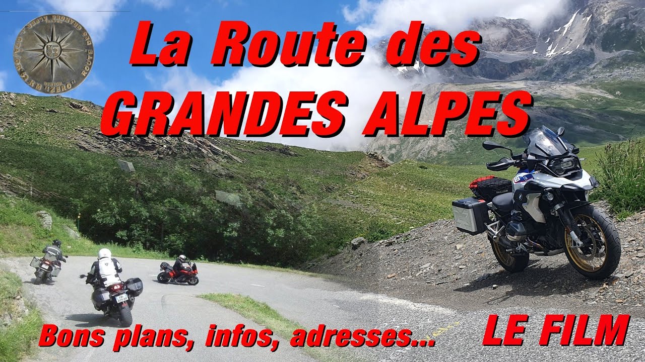 La route des GRANDES ALPES, la route Napoléon, l'Ardèche et l'Auvergne, GPX en description 2020