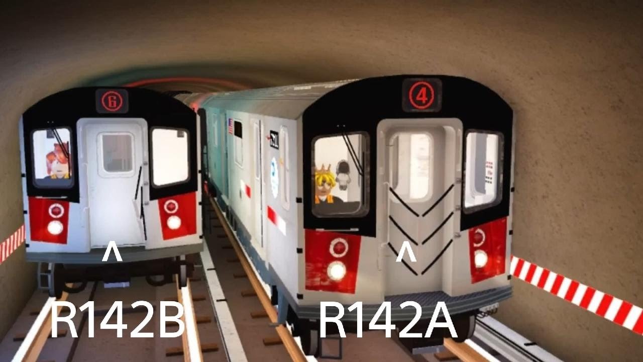 Управление поездом R142A 4 на линиях метро IRT, часть 2 + Секретный поезд