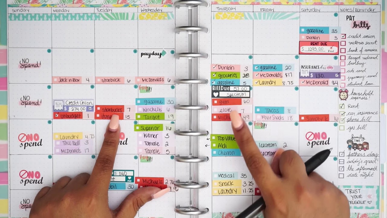 Closing Out My June Budget | Rolling Over Extra Cash