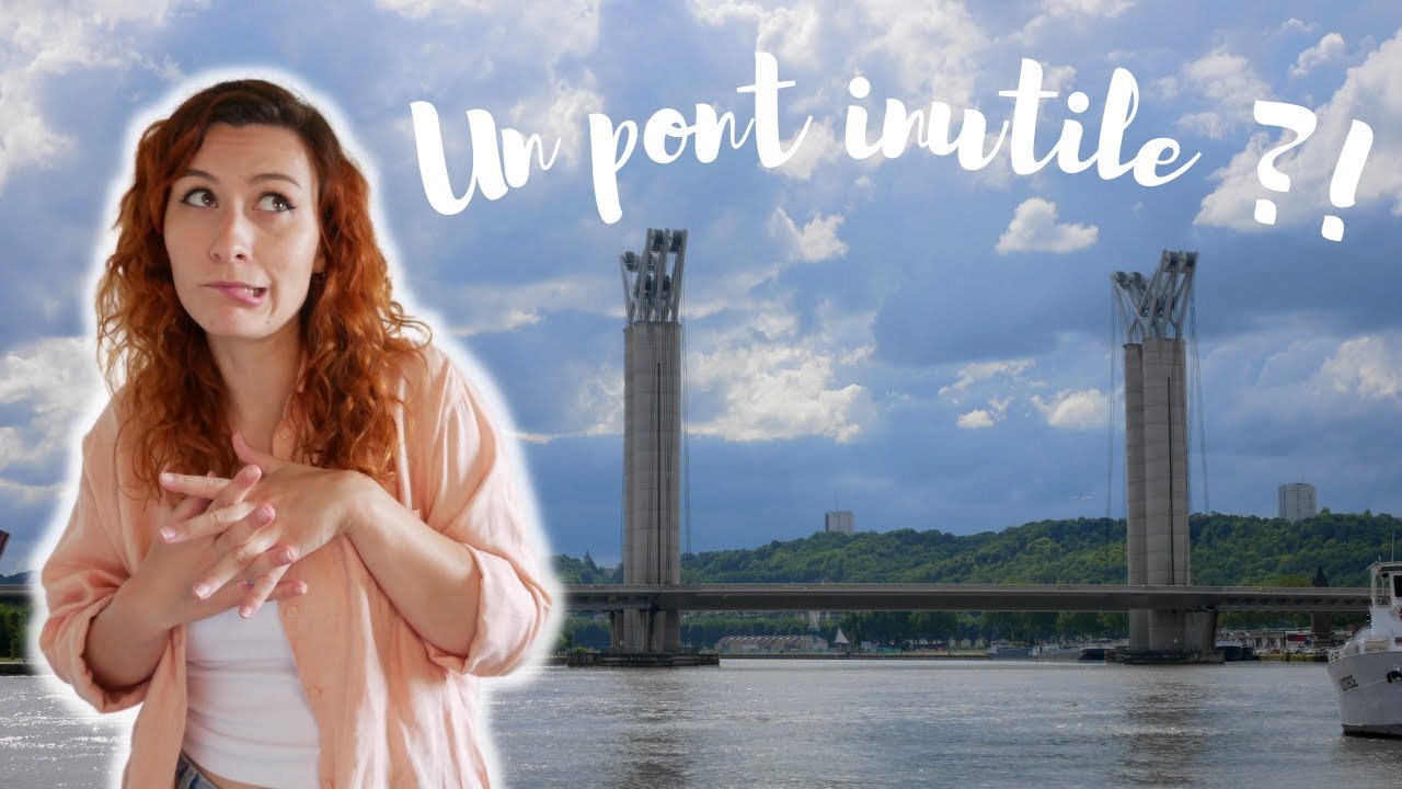 LE PONT FLAUBERT A ROUEN