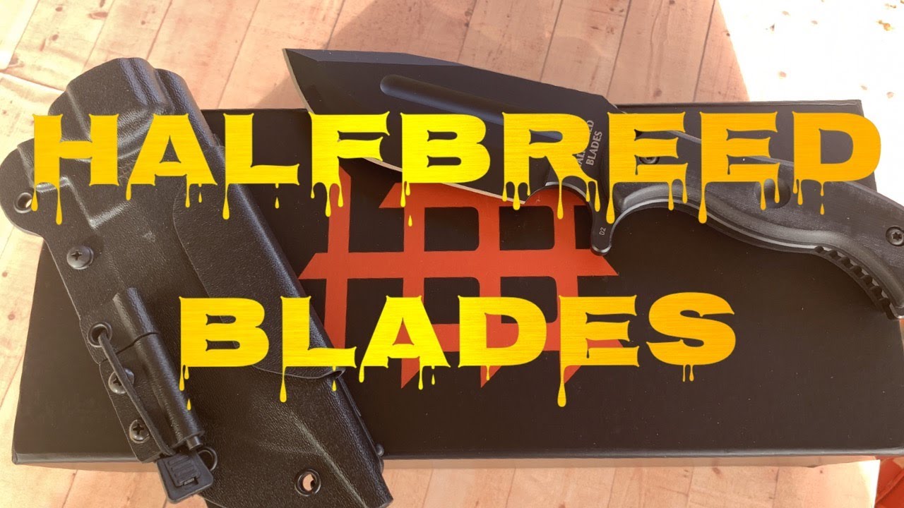 Клинки HALFBREED LBK-01 (большой кусторез) Крепкие и крутые!