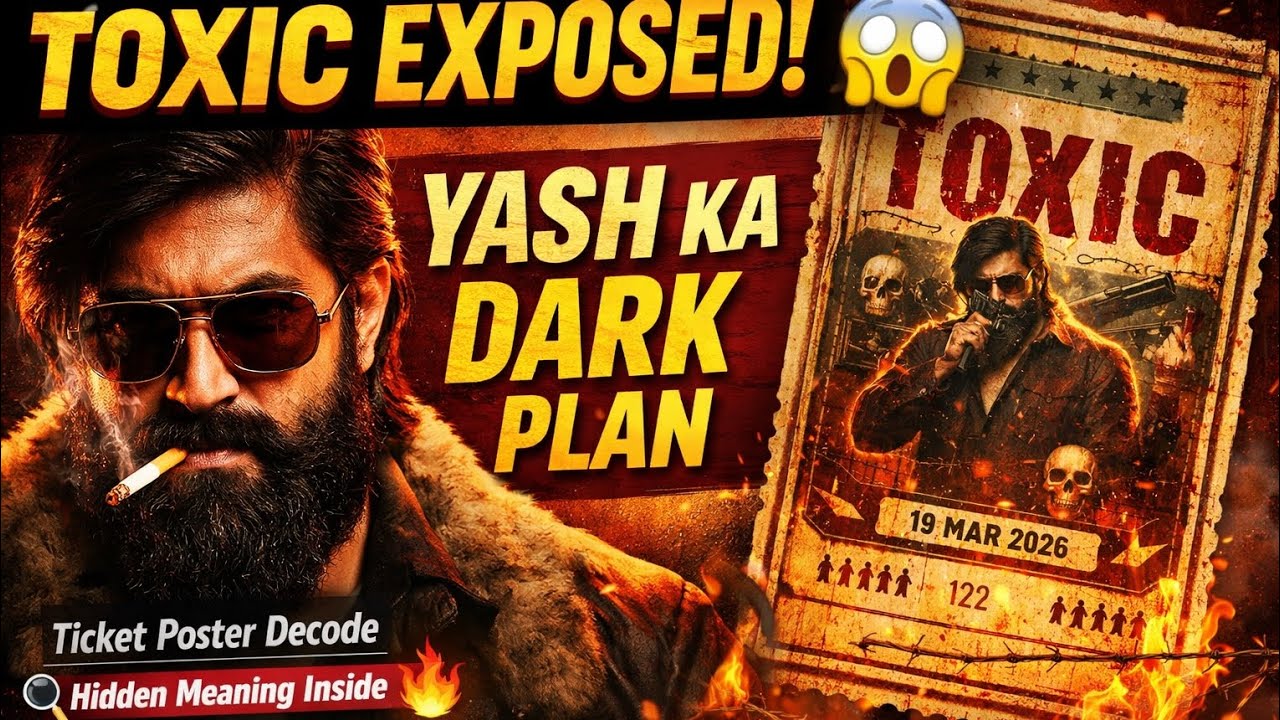 😱 “TOXIC Yash Teaser Trailer Review|Review with Bimal