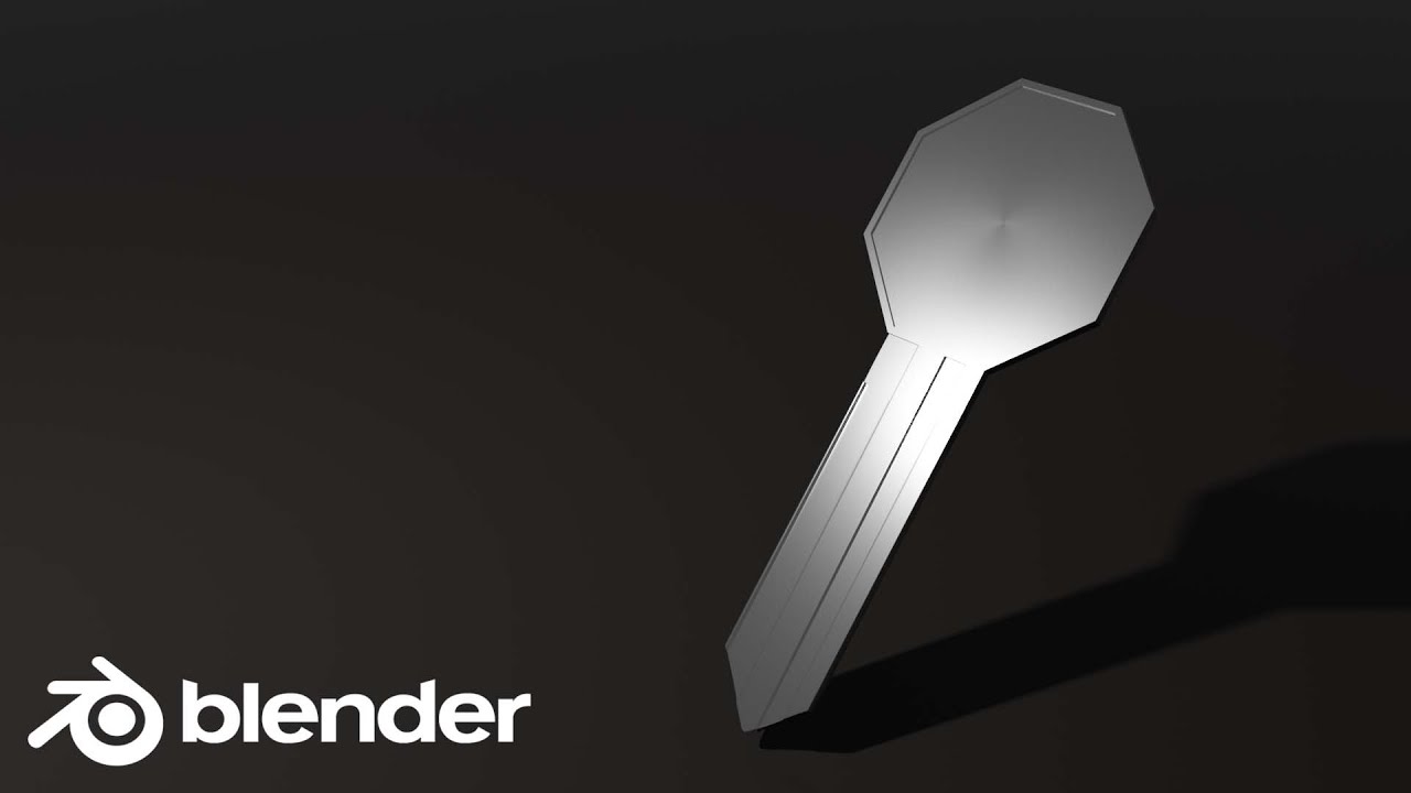 LLAVE OCTAGONAL | TUTORIAL BLENDER - Bugui Creativo